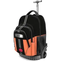 KARACTERMANIA Naruto Dress Fan Gts 47x32x27 Cm 40.60l Wheeled Backpack Zwart Kinderen