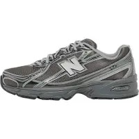 New Balance Sneakers laag '740' taupe / lichtgrijs / zwart