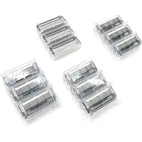 Gillette Vileda Ultramax Power Recharge platte bezem, microvezel, wit/rood. Vervangende platte bezem, wit/rood, 2 stuks (verpakking van 1)