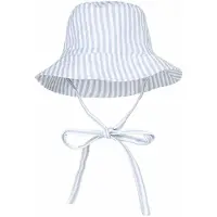 Swim Essentials Crosslines Blue White Sun Hat