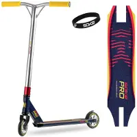 Soke PRO stuntstep, marineblauw en rood
