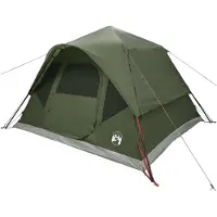 vidaXL Directe Tent Olijfgroen 305 x 275 x 190 cm Polyester en Staal