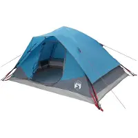 vidaXL Directe Tent Blauw 305 x 215 x 140 cm Polyester en Staal