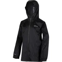 Regatta - Kid's Pack-It Jacket III - Regenjas 3-4 Years, zwart