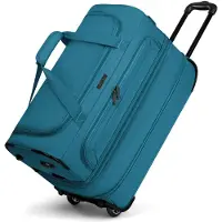 Redolz Duffle Essentials 2-wiel reistas 55 cm M met uitbreidingsflap - petrol