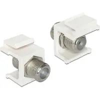 DeLOCK F-connector keystone -
