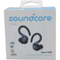 Anker Sport X20 In-ear Draadloze Sport-oordopjes Met Noise-cancelling Zwart