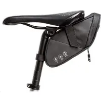 OEM Fietszak 1,5L - Waterdichte fietstas - Zwarte polyester tas met verstelbare band