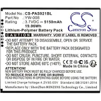 Cameron Sino Pax YW-008 accu (5150 mAh, huismerk)