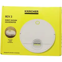 Kärcher RCV 3 Robotstofzuiger - dweilfunctie - slimme app bediening - LiDAR-lasernavigatie - ruimte- en obstakelherkenning - 2500 Pa - 120 min. looptijd - geschikt voor harde vloeren en tapijten
