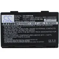 Cameron Sino Toshiba PA3395U-1BRS / PA3395U accu (14.8 V, 4400 mAh, huismerk)