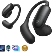 Anker AeroFit 2 Pro by Anker - Eerste hoofdtelefoon met 2 draagmodi - 2-in-1 open ear hoofdtelefoon & semi-open - Ear ruisonderdrukking - Bluetooth 6.1 - Hi-Res - LDAC - Spatial audio
