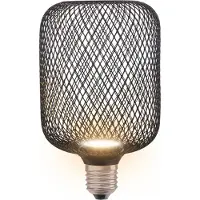 Osram LED lamp E27 | Square 100 | Zwart | Decor Flat | 2700K | 3.5W (28W)