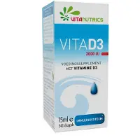 Vitanutrics VitaD3 2000UI Druppels
