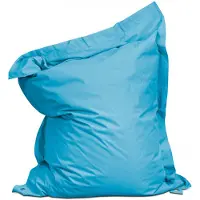 Oviala - Lege hoes voor een blauwe polyester tuinpoef van 180 x 145 cm - Solys