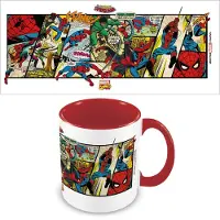 Pyramid MARVEL COMICS (SPIDER-MAN PANELS) COLOURED INNER MUG