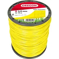 Oregon geleide snijdraad, vierkant, Yellow Squareline, 4,0 mm diameter, 95 meter lengte