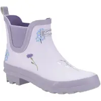 Cotswold Dames Wilde Bloemen Wellingtonlaarzen (Lila)