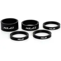 Xlc SET VAN 5 STUURAFSTANDHOUDERS MAT ZWART
