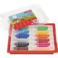 Stabilo Trio A-Z - Viltstift - Met Ergonomische Driekantige Gripzone - Schoolverpakking Met 144 Stuks
