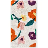 Bonprix Getufte badmat met kleurrijke bloemen maat Badmat 60/100 cm