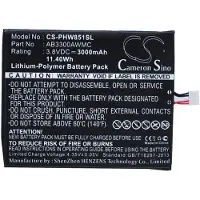24.Se Philips AB3300AWMC accu (3000 mAh, huismerk)