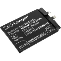 123accu ZTE Li3945T44P8H906455 accu (3.85 V, 4850 mAh, huismerk)