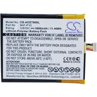 24.Se Acer BAT-P10 / PGF506173HT / KT.00106.001 accu (3000 mAh, huismerk)