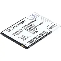 24.Se Wiko 5320 accu (3000 mAh, huismerk)