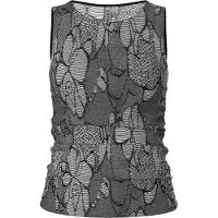 Pieces Pcjosefia Details Tanktop Dames Zwart XL