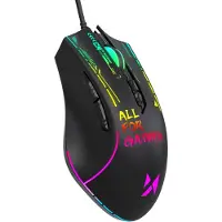 Wozinsky WMGK-7200, geschikt voor rechtshandigen, USB Type-A, 7200 DPI, zwart