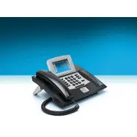 Auerswald COMfortel 2600 ISDN-systeemtelefoon Antwoordapparaat, Headsetaansluiting Touchscreen Zwart, Zilver