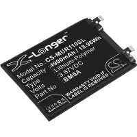 123accu Xiaomi BN42 accu (3.85 V, 4900 mAh, huismerk)
