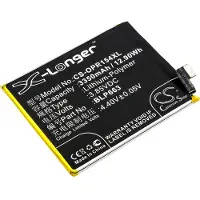 123accu OPPO BLP663 accu (3350 mAh, huismerk)