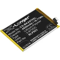 123accu OPPO A57 / A77 / A78 / A97 / A58 / BLP923 accu (3.87 V, 4850 mAh, huismerk)