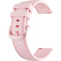 Maoo Ventura 2 - Leren Smartwatch Bandje - Geschikt voor Ventura & Ventura 2 - Roze - 20mm