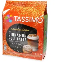 TASSIMO | Kaneelbroodje Latte - 16 capsules voor