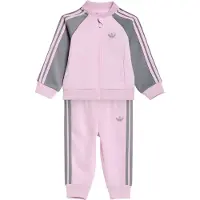 Adidas Originals Joggingpak 'Sst' antraciet / rosa