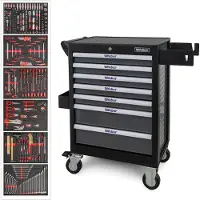 Weber Gevulde gereedschapswagen incl. papierrolhouder - 300-delig