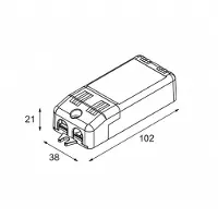 Modular - Voeding LED 250mA