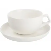 Salt & pepper Kop en Schotel Studio White 220 ml (Set van 4)