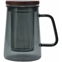 Salt & pepper Mok Luma Grey / Brown 630 ml