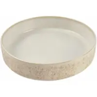 Salt & pepper Diep Bord Faro Beige 21 cm (Set van 4)
