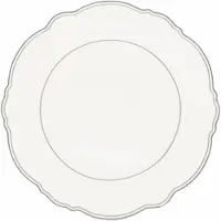Salt & pepper Dinerbord Odette Black / White 28 cm (Set van 2)
