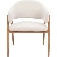 Giga Meubel Eetkamerstoel Dénia - Beige/Naturel - Set van 2