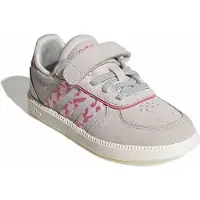 Adidas Sneakers 'BREAKNET SLEEK' lichtgrijs / pastellila / pink