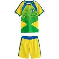 Next - Jongens - Korte voetbalpyjama - Geel