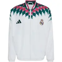 Adidas Trainingsjack 'Real Madrid Stadium' smaragd / kersrood / zwart / wit