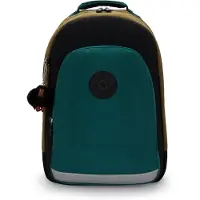 Kipling Rugzak 'CLASS ROOM' donkergroen / zwart