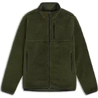 Bergans - Lunnan Pile Fleece Jacket - Fleecevest L, olijfgroen